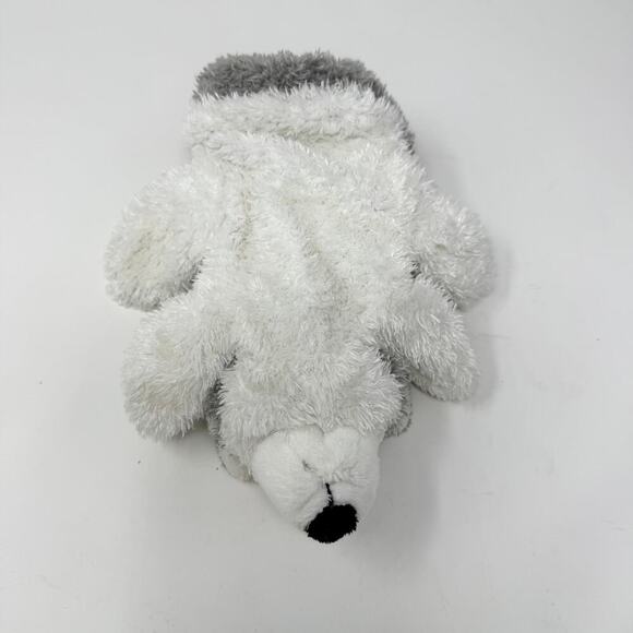 Caltoy Gray White Husky Wolf Dog Glove Hand Puppet Plush Toy Preschool Teacher - Picture 8 of 12